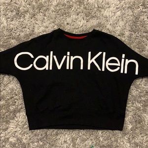 Calvin Klein cropped crew neck